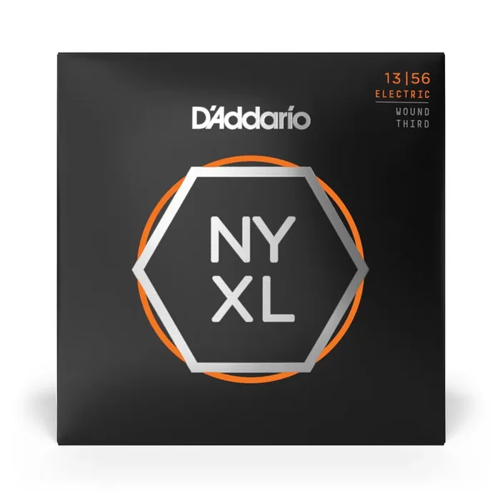 D‘Addario NYXL Nickel Wound 13-56 Electric Guitar Strings, Jazz Medium [NYXL1356]
