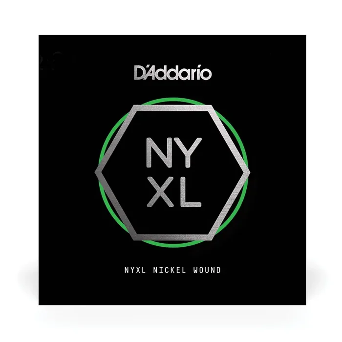 D‘Addario NYXL Nickel Wound 24 (.024″) Electric Guitar Single String [NYNW024]