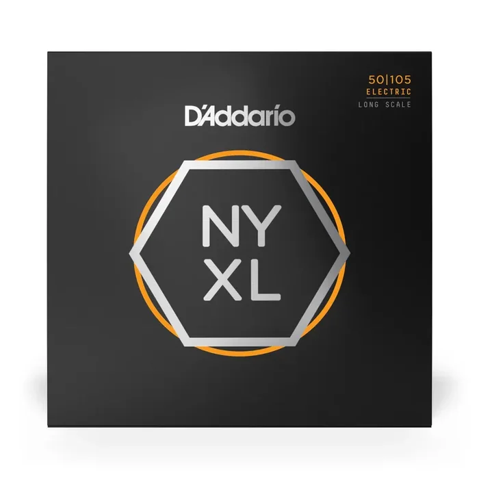 D‘Addario NYXL Nickel Wound 50-105 Bass Guitar Strings, Long Scale [NYXL50105]