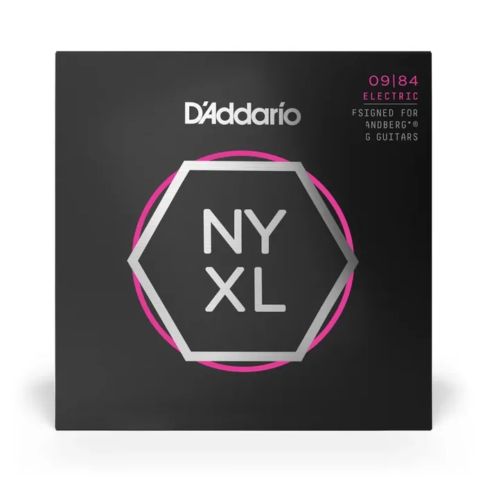 D‘Addario NYXL Nickel Wound 8-String Strandberg 9-84 Electric Guitar Strings [NYXL0984SB]