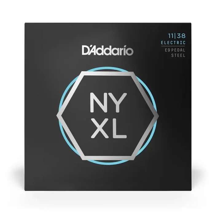 D‘Addario NYXL1138PS NYXL Nickel Wound 11-38 E9 Pedal Steel Strings