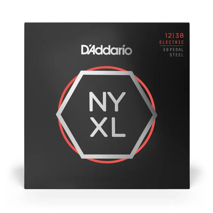 D‘Addario NYXL1238PS NYXL Nickel Wound 12-38 E9 Pedal Steel Strings