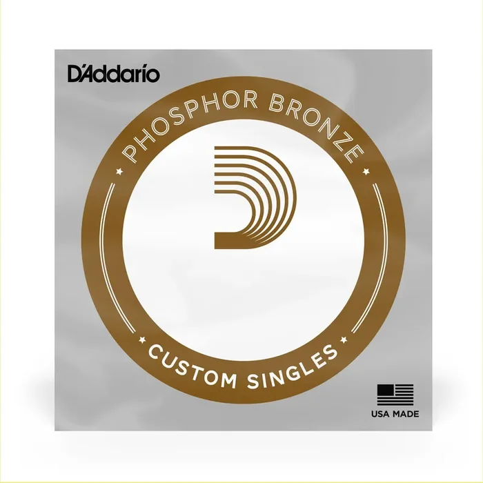 D‘Addario Phosphor Bronze 29 (.029″) Acoustic Guitar Single String PB029
