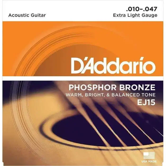 D‘Addario Phosphor Bronze Acoustic Guitar Strings