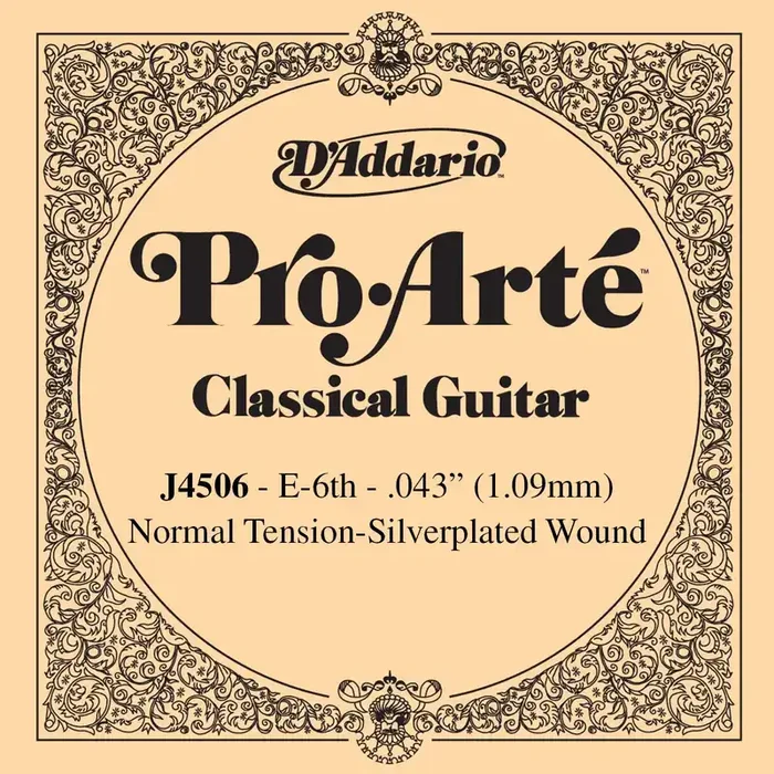 D‘Addario Pro Arte normal tension low E / 6th