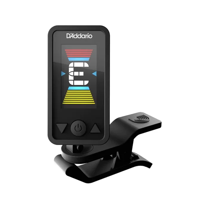 D‘Addario PW-CT-27 Eclipse Rechargeable Clip-on Tuner, Black