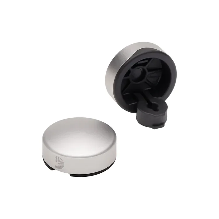 D‘Addario XPND Footswitch Topper, Silver 2-Pack