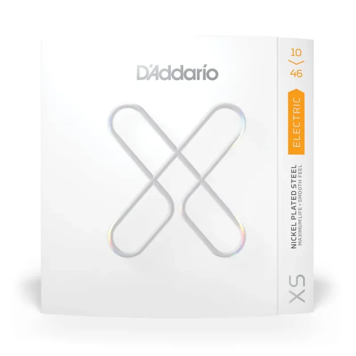 D‘Addario XS Coated Nickel Wound 10-46 Electric Guitar Strings, Regular