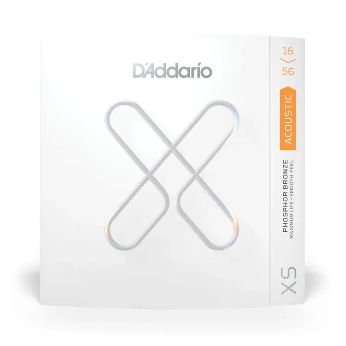 D‘Addario XS Phosphor Bronze 16-56 Acoustic Guitar Strings, Resophonic