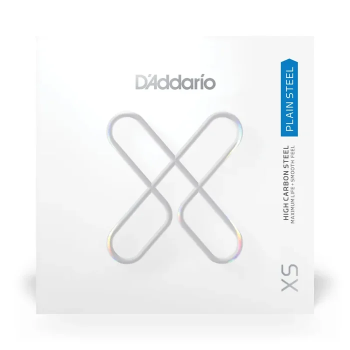 D‘Addario XS Treated Plain Steel 9 (.009″) Single Guitar String