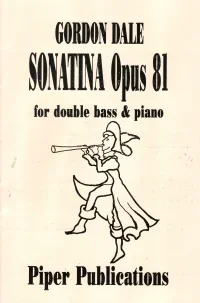 Dale : Sonata Op.81 Double Bass & Piano (Piper)