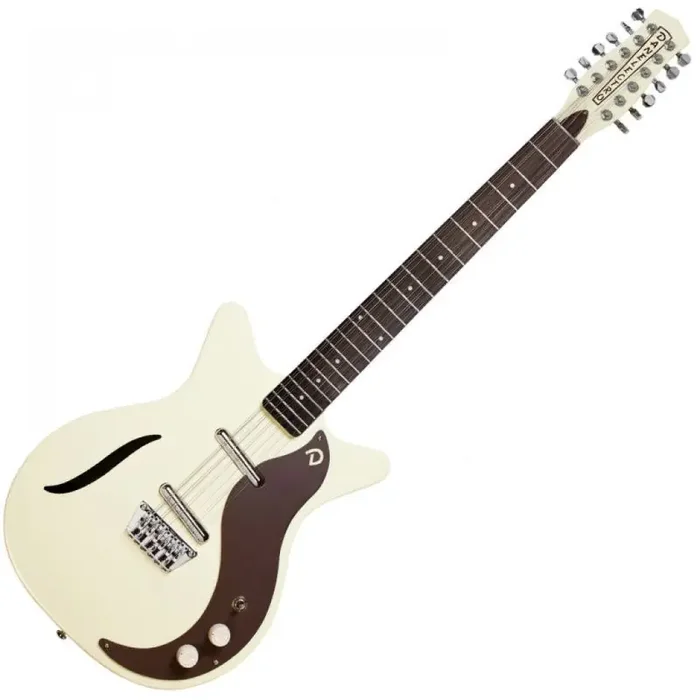Danelectro 59 12-String Semi-Acoustic Electric (Vintage White)