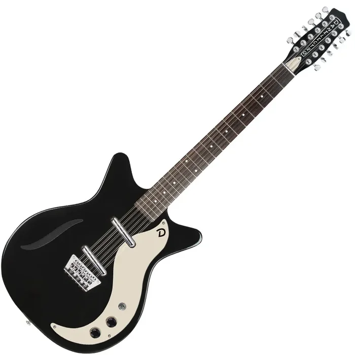 Danelectro Vintage 12 String Guitar ~ Gloss Black