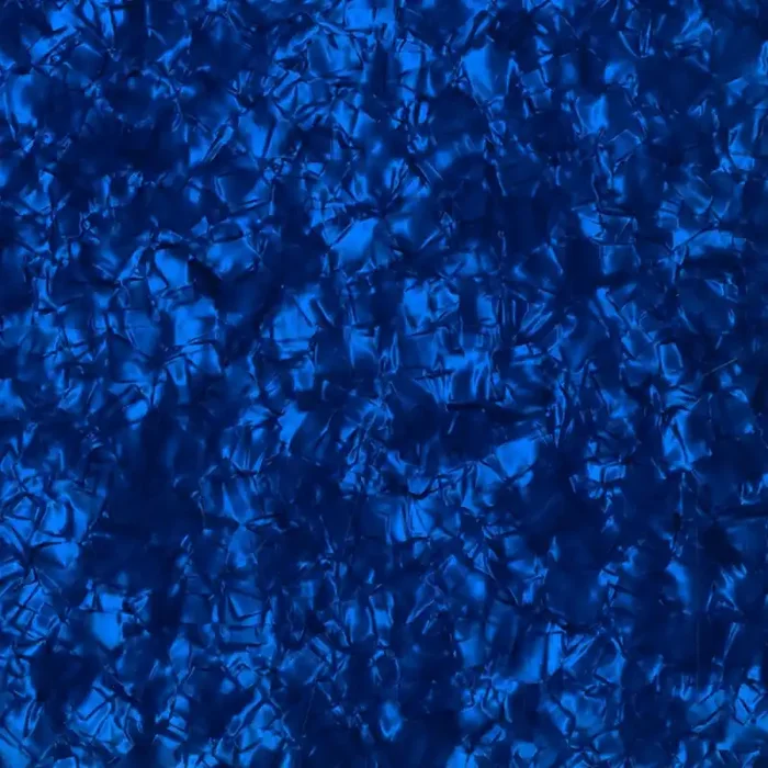 Dark Blue Pearloid Pickguard Material Blank Sheet 4 ply – 435mm x 290mm