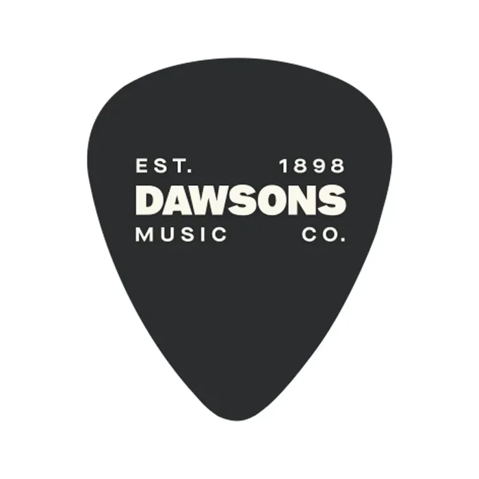 Dawsons Delrin 0.73mm Pick, Black