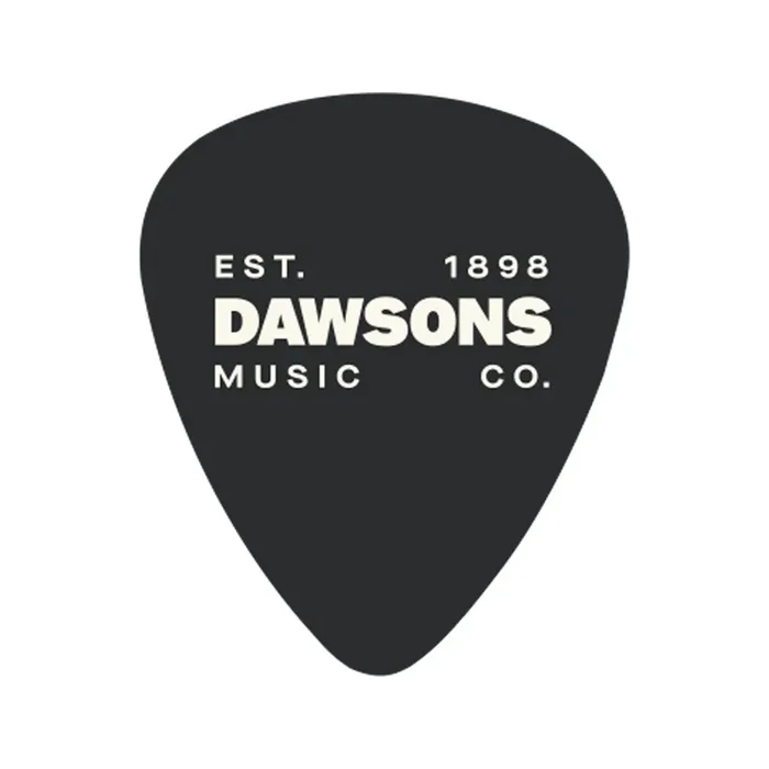 Dawsons Delrin 1.14mm Pick, Black