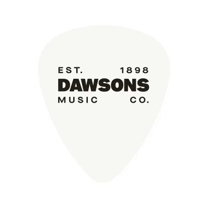 Dawsons Delrin 1.14mm Pick, White
