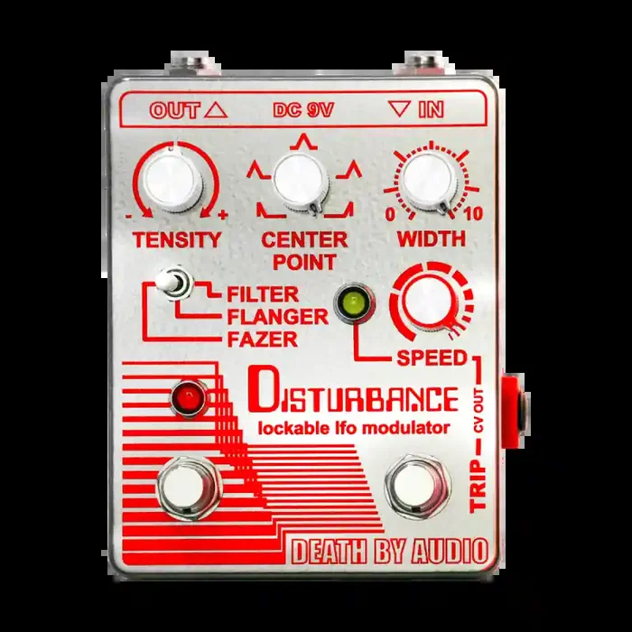 Death By Audio DISTURBANCE – Lockable LFO Filter/Flanger/Phaser Modulator