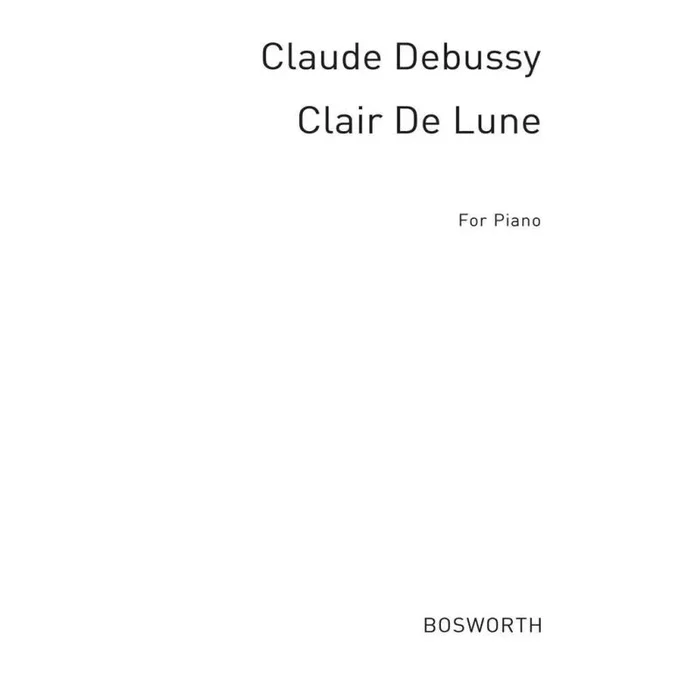 Debussy, C Clair De Lune (Naylor)
