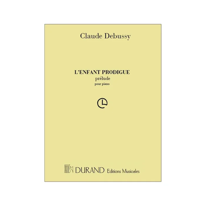 Debussy, Claude – Enfant Prodigue Prelude Piano