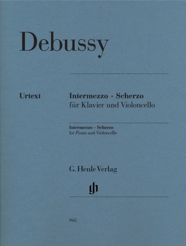 Debussy: Intermezzo Nocturne & Scherzo Cello/Piano
