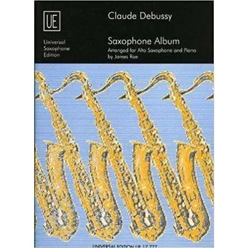 Debussy Saxophone Album for Alto Saxophone & Piano
