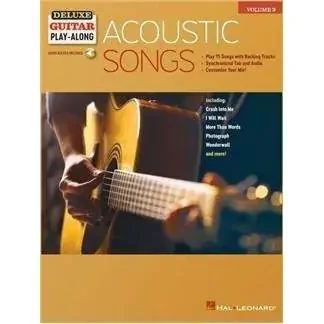 Deluxe Guitar Play-Along Acoustic Songs (Vol. 3) (incl. CD)