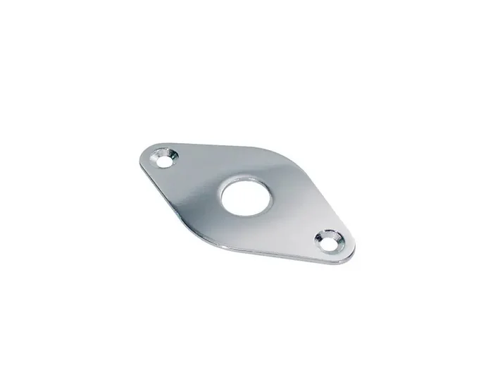Diamond Shape Contoured Metal Jack Plate – Chrome