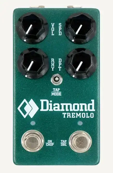 Diamond Tremolo Pedal Premium Analog Tremolo Effects for Guitar