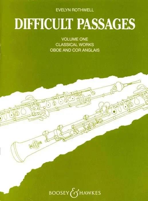 Difficult Passages Volume One – Oboe and Cor Anglais – Rothwell