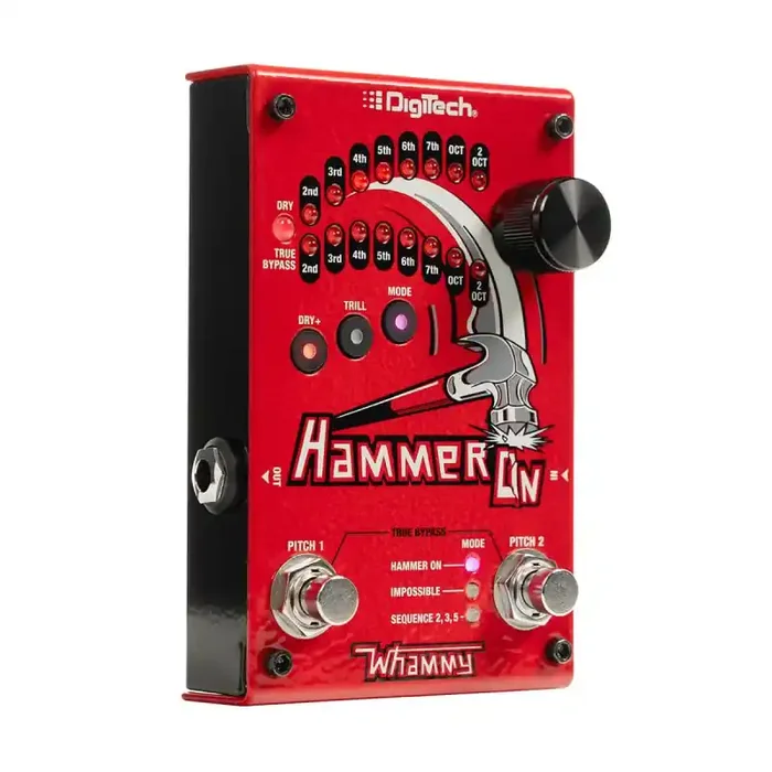 DigiTech HammerOn 7-In-1 Multi-Effect Guitar Pedal for Dynamic Playing