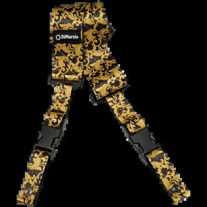 Dimarzio Utopia ClipLock Guitar Strap – Black