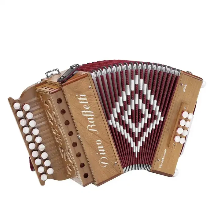 Dino Baffetti Carnival ii 2 voice 8 bass melodeon