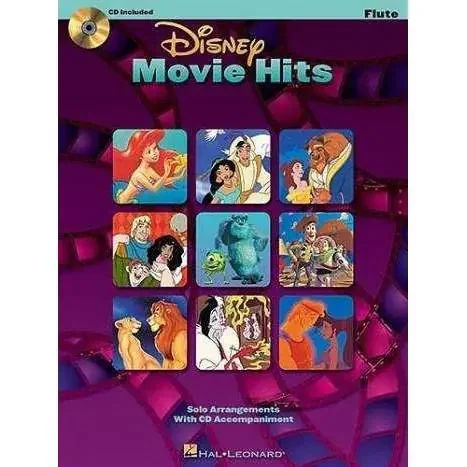 Disney Movie Hits with CD (for Oboe)