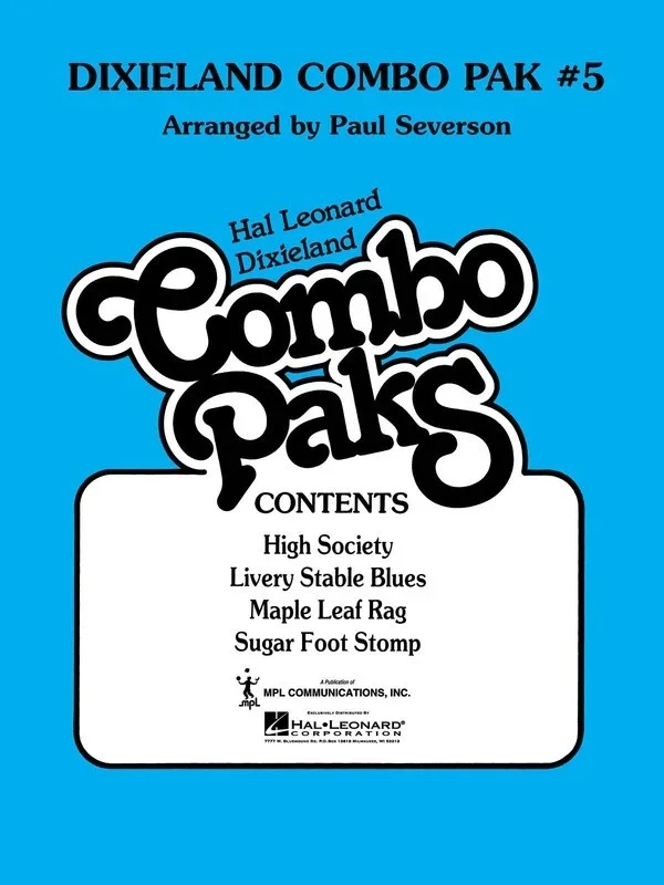 Dixieland Combo Pak No 5 (Pod) (Music Score/Parts/CD)