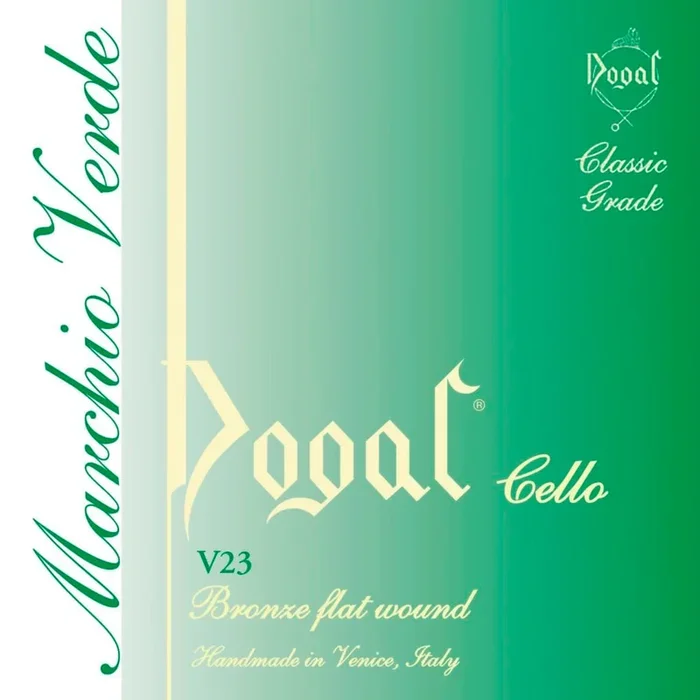 Dogal Green cello string set 4/4 – 3/4