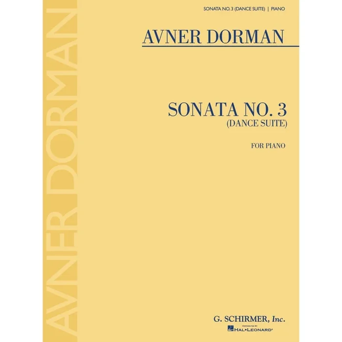 Dorman, Avner – Sonata No. 3 (Dance Suite)