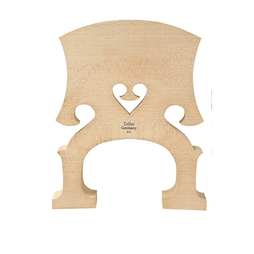 Double Bass Bridge Unfitted 3/4