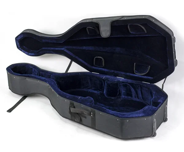 Double Bass Case-TG-LightWeight-Black 4/4