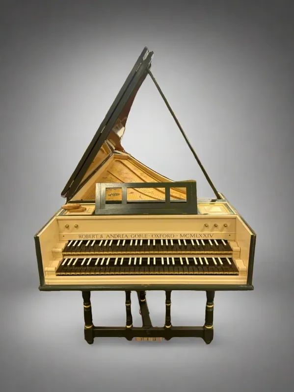 Double Manual Harpsichord after Dulcken by Goble, 1974 (Reconditioned)