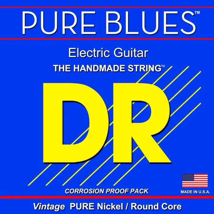DR Pure Blues 10-46 Electric Guitar Strings – PHR10