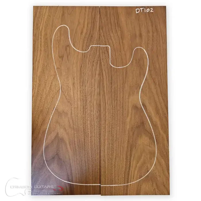 Drop Top – Black American Walnut – 2 Piece – 6.6mm