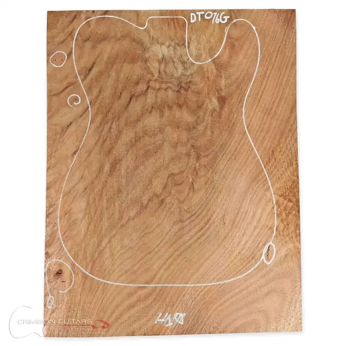 Drop Top – Crotch Mahogany – 1 Piece – 15.5mm