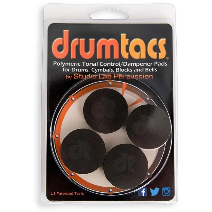 DrumTacs drum dampener pads