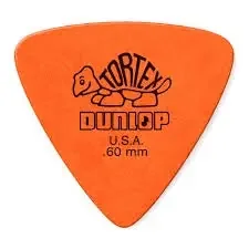 Dunlop .60mm Tortex Triangle Plectrum