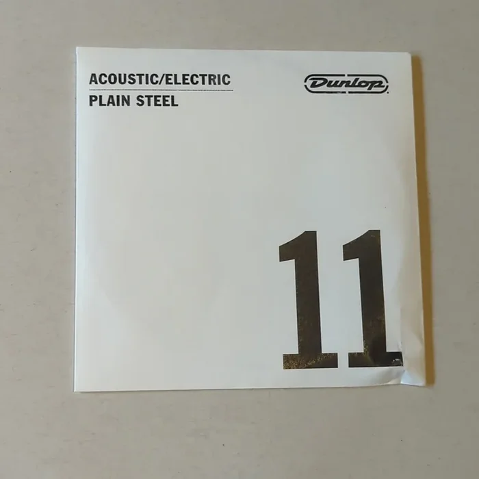 Dunlop Electric / Acoustic Plain Steel Guitar Strings 011 DPS11