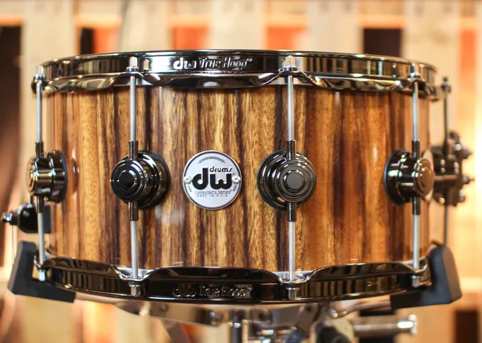 DW 6.5×14 Collector’s Maple 333 Monkey Pod Snare Drum – SO#1234293