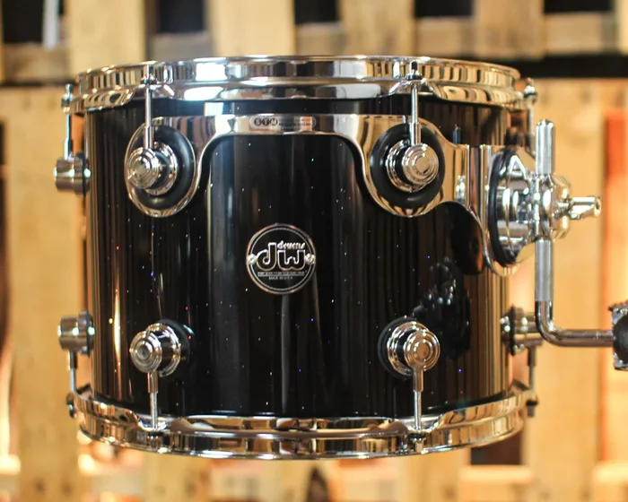 DW Performance Black Mirra Rack Tom – 9×12