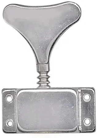 Eagle 4-in-Line Chrome Bass Machine Heads