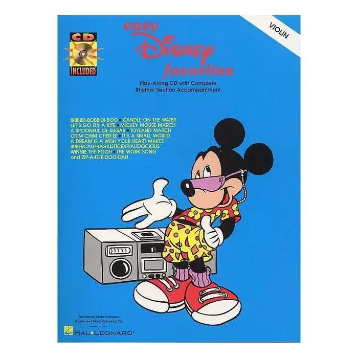 Easy Disney Favourites – Violin (incl. CD)